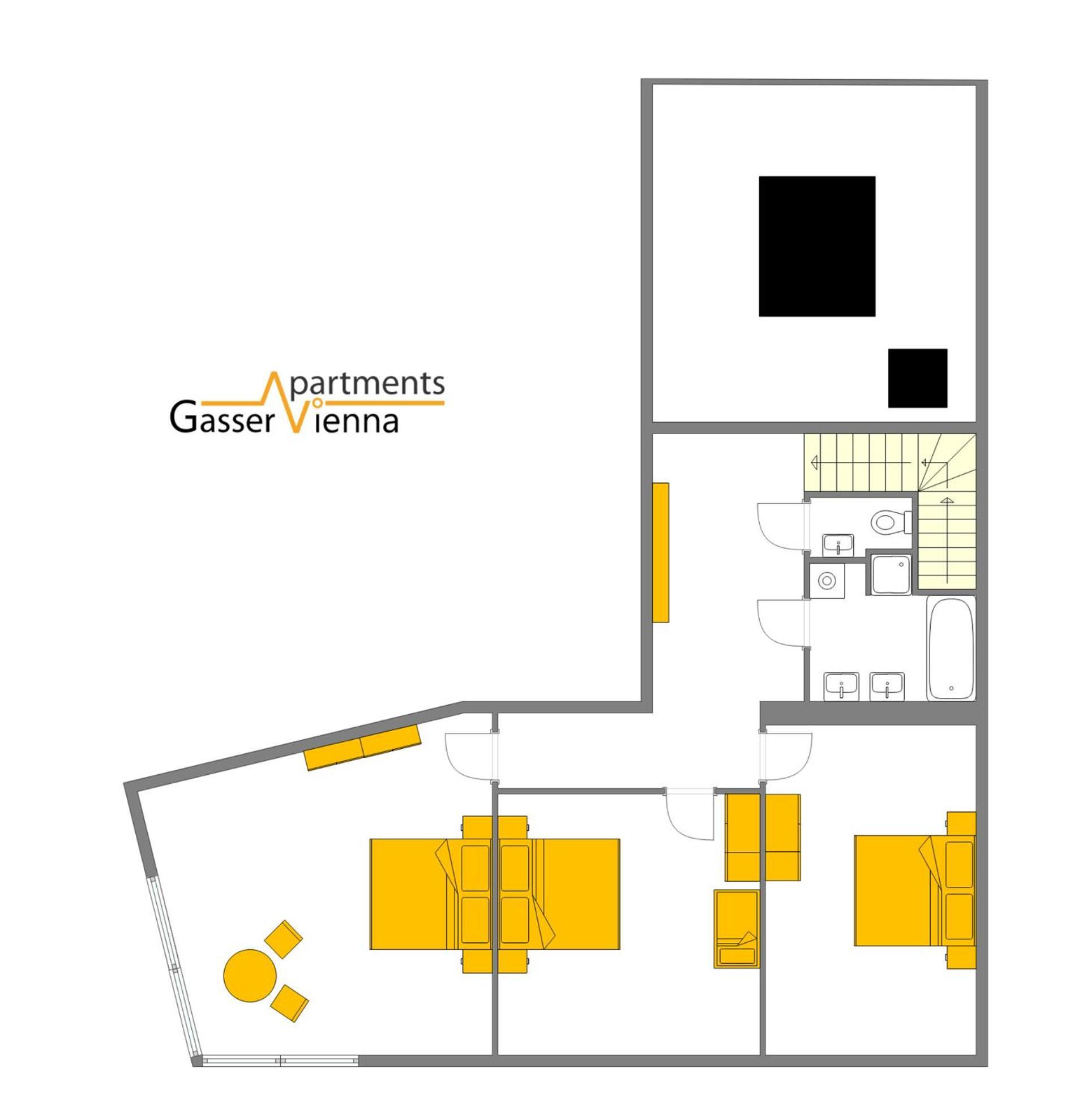 Gasser Apartments - Apartments Karlskirche ウィーン エクステリア 写真
